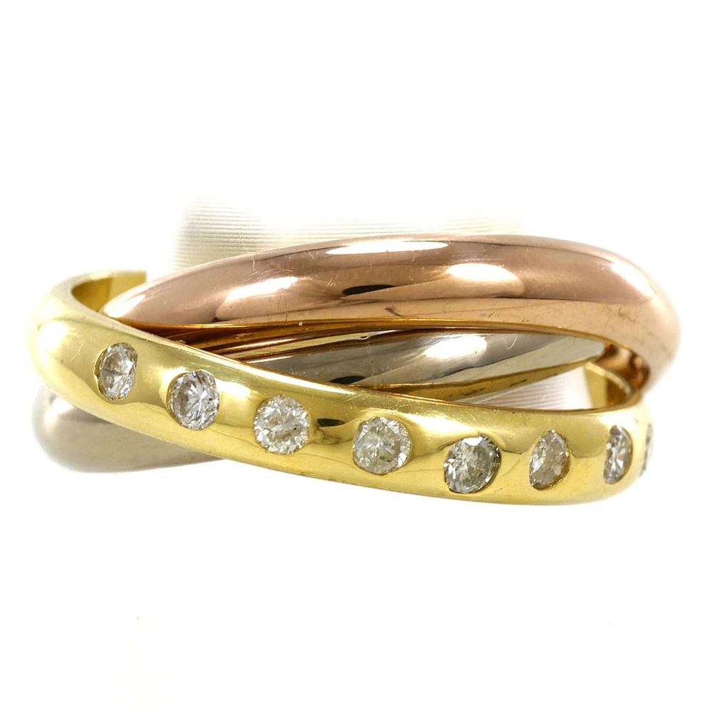 VINTAGE 18k Gold Diamond Ring